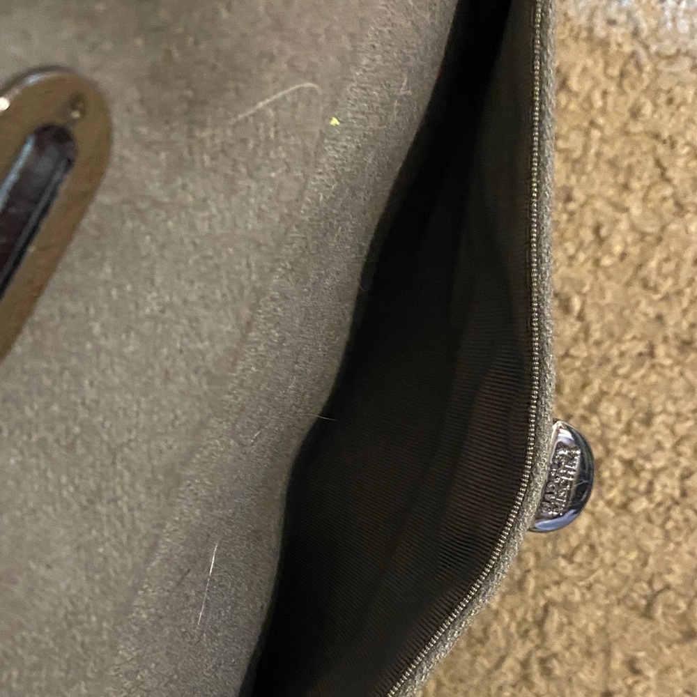 Badgley Mischka Python Pattern Tote - Brown and G… - image 3